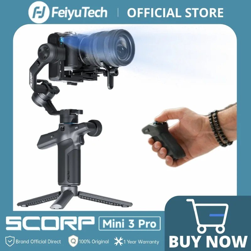 Gimbal FeiyuTech SCORP Mini 3 Pro 3 em 1